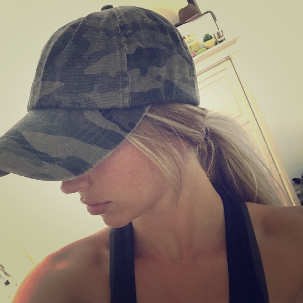 Camo hat